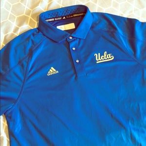 Adidas UCLA Blue Medium Polo. Excellent & Light.